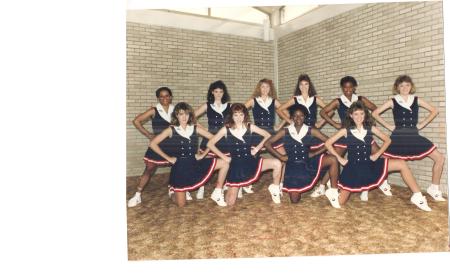Our cheerleading photo '88