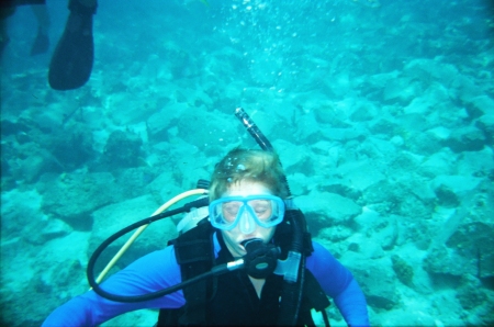 diving in St Thomais