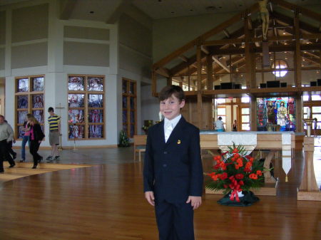 Andrew's 1st Communion 2008