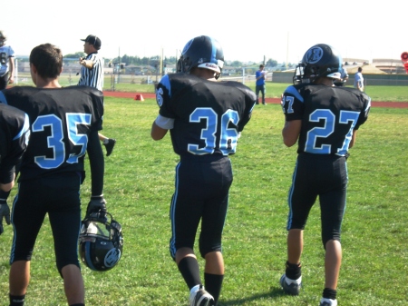 Zach (#36) and his buddies