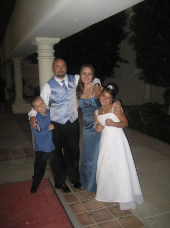 Our Family at the Ochoa Wedding.