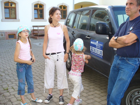 Yara,Marcha,Naima and my husband Philipp