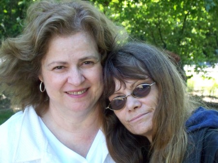 Me with my sister, Marsha June 2008