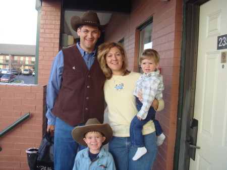 Me and the cowboys at the Rodeo!! 11/07