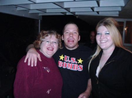 me, cousin Mitch, and sara. new years eve 07