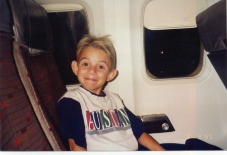 Brandon's 1st Plane ride
