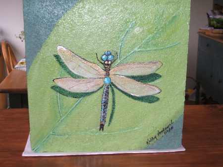 Blue Tail Dragonfly