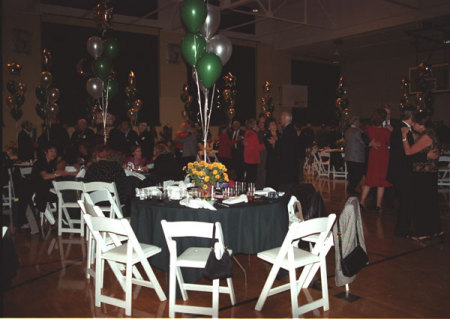 Typical Table and Dance Floor