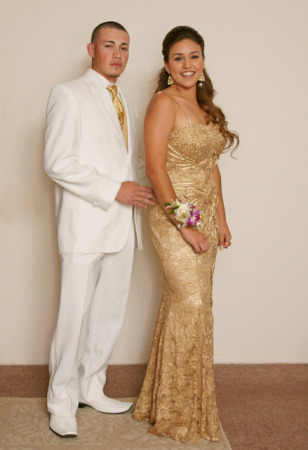 Beatriz Castro Cortes and Ernest Michal prom 2010