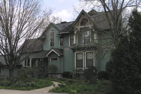 Our house in Fairfield, Iowa