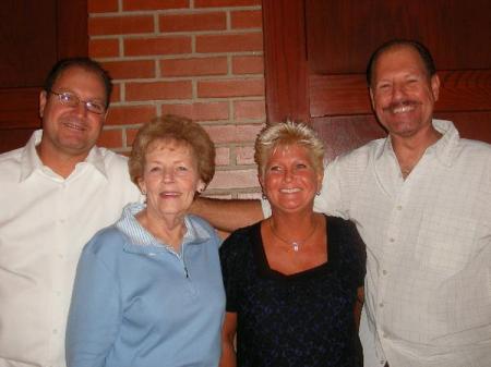 Brother Brian, my mom, me, brother Craig