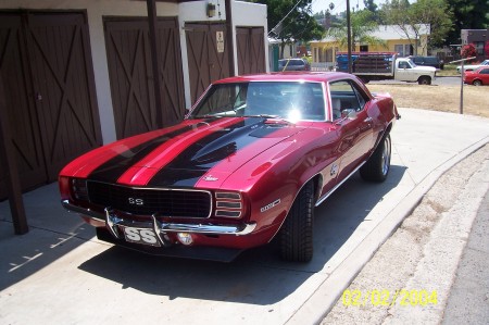 Front View of Camero