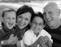 Amy's brother Neil and his family in Australia