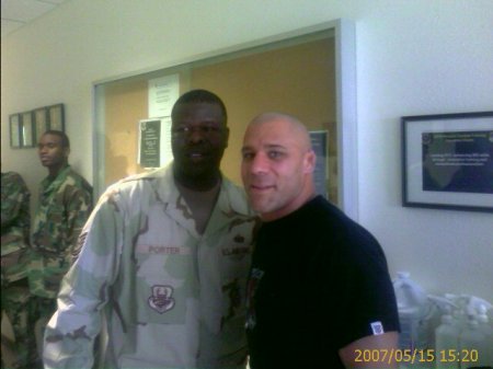 Trig & Myself at Predeployment Training May 07