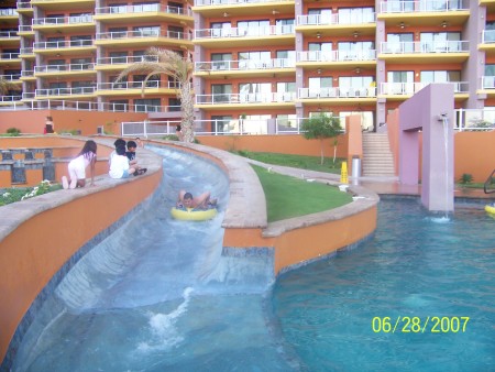 Water Slide at Los Palomas
