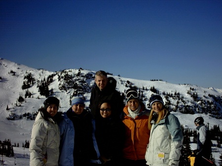 Skiing at Whistler Blackcomb 2005