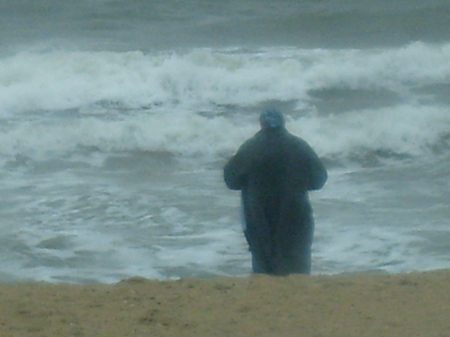 me in newport news, virginia. atlantic ocean.