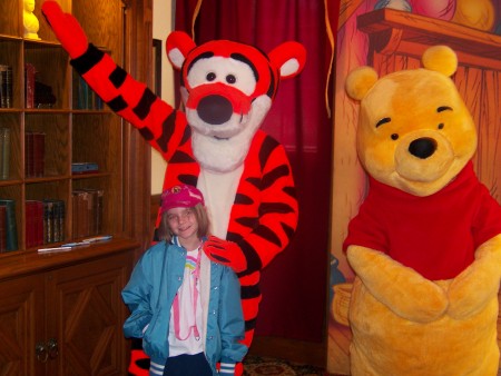 Kimmy with Pooh & Tigger Too!