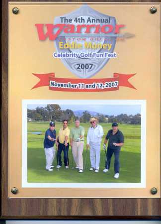 golf tournament plaque
