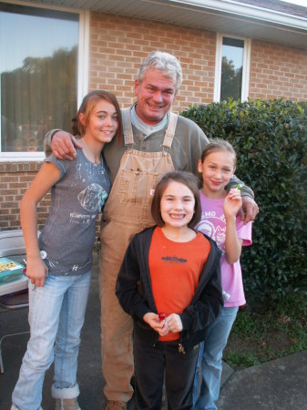 Bobby and Granddaughters