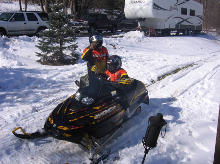 Taking the kids riding