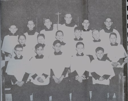 St James Altar Boys  -  Feb 1966