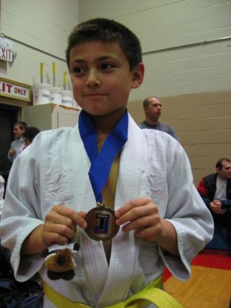 David's 1st judo tournament