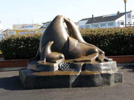 Sea lion Statue