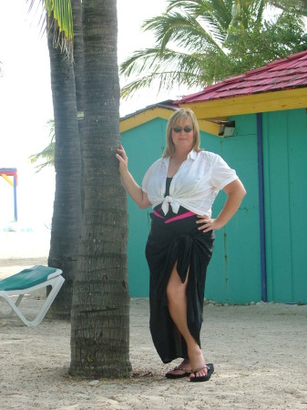 Sandra on CocoCay, Bahamas