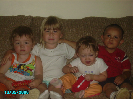 Four of our six grandchildren