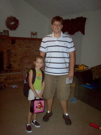 Mikey and Emily before School