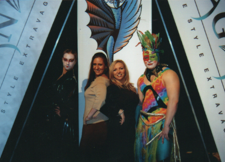 Me & Mary w/ cast from Cirque show Balagan