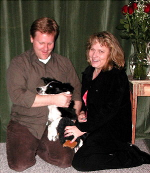 Dave, Holly & Jelly Bean (our anniv.)