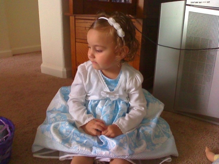 My Granddaughter AKA Our Easter "Lilly"
