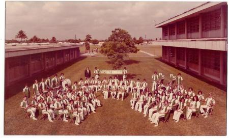 Palm Springs Jr. High School Band 1973-1974