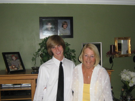 Graduation Day with my mom