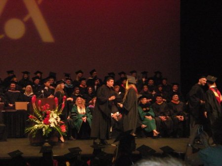 Kristine's college graduation