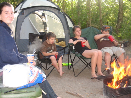 Breakfast time in Camp