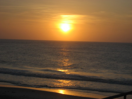 Sunrise on Carolina Beach NC
