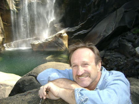 smilling in yosemite