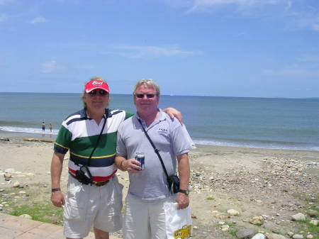 Me and my brother Chile in Pureto Vallarta, MX