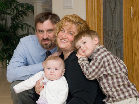 Lucas Family in April 2006