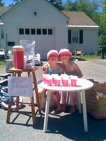 Girls First Fruit Punch Stand