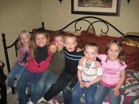 6 of my 8 grandbabies