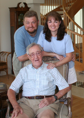 Jim and Denise with Grandpa