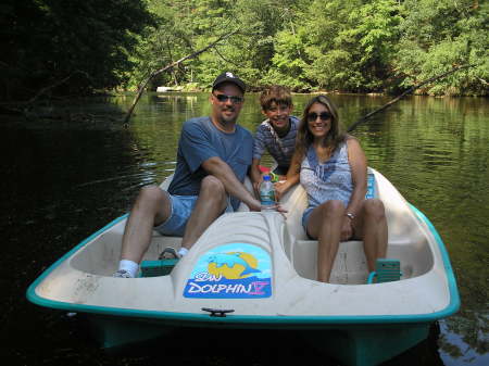 Scott, Erik & myself at The Dells, Summer 2008