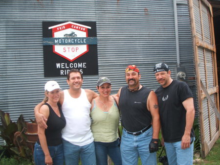 motor cycle riding in the Hill Country