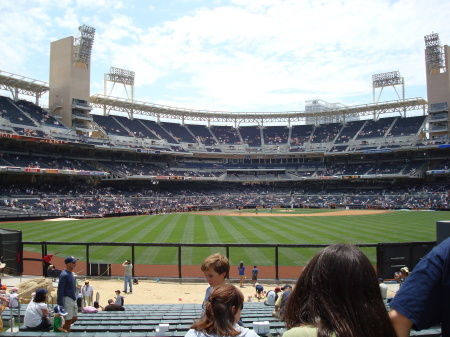 Padres game-Aug. 2008