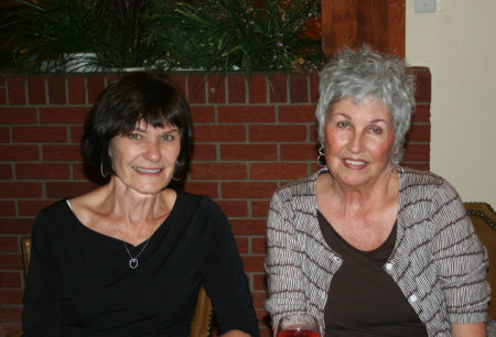 Norma with Judi Vogel (Gilliland, class 62)