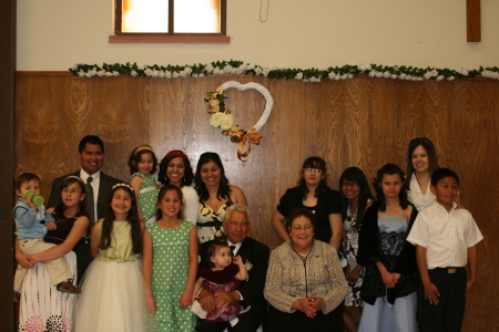 Dad & Mom with the Grandchildren